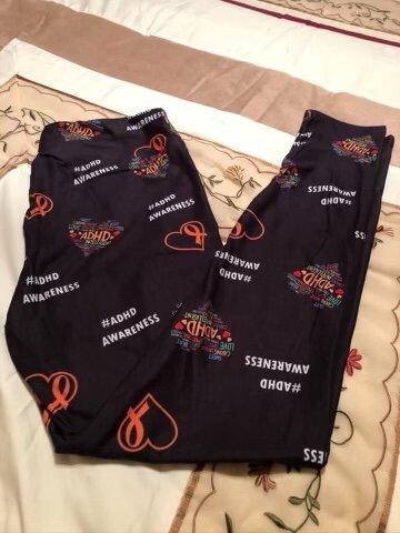 ADHD Awareness Leggings